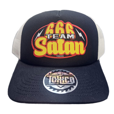 666 Team Satan Trucker Hat - Toxico Clothing