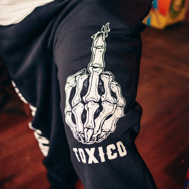 Anti Social Sweatpants - Toxico Clothing