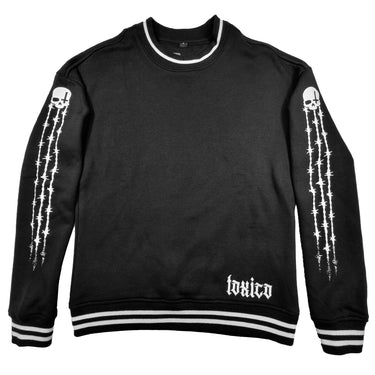 Barbed Crew Sweatshirt - Toxico Clothing