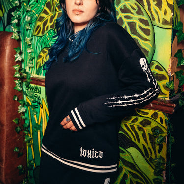 Barbed Crew Sweatshirt - Toxico Clothing
