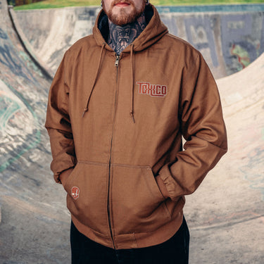 Canvas Hooded Work Jacket - Toxico Clothing