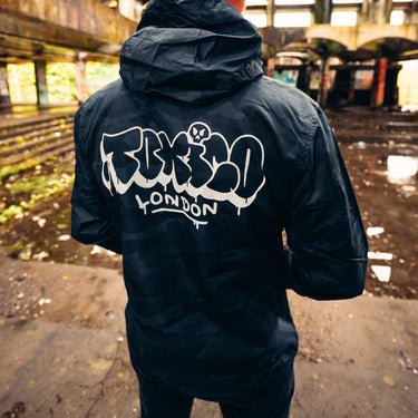 Spray Skully Camo Anorak - Toxico Clothing