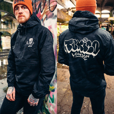 Spray Skully Camo Anorak - Toxico Clothing