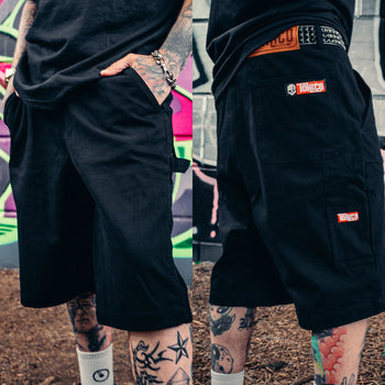 Canvas Carpenter Shorts - Toxico Clothing