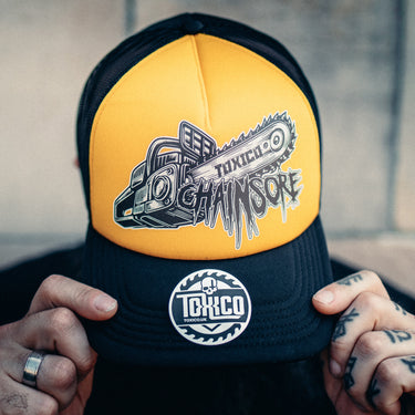 Chainsore Trucker Hat - Toxico Clothing