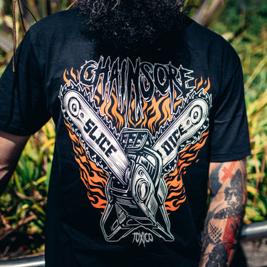 Chainsore Tee - Toxico Clothing