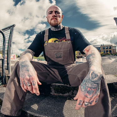 Hillbilly Canvas Overalls - Toxico Clothing