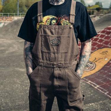 Hillbilly Canvas Overalls - Toxico Clothing