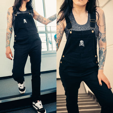 Women's Canvas Overalls - Toxico Clothing