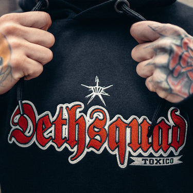 Deth Squad Barb Pullover Hood - Toxico Clothing
