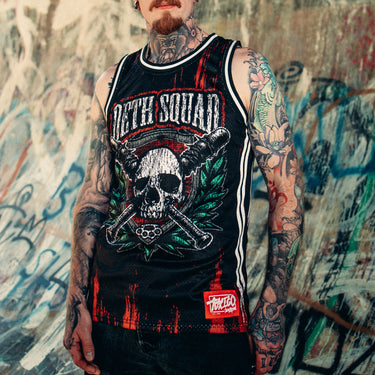 Deth Squad Mesh Tank - Toxico Clothing