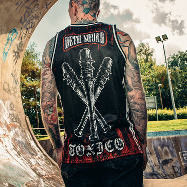 Deth Squad Mesh Tank - Toxico Clothing