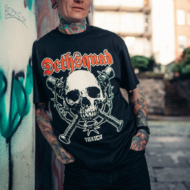 Deth Squad Barb Tee - Toxico Clothing