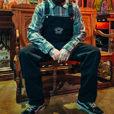 Hillbilly Canvas Overalls - Toxico Clothing