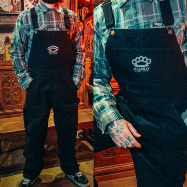 Hillbilly Canvas Overalls - Toxico Clothing