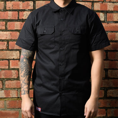 Garage Shirt (Black) - Toxico Clothing