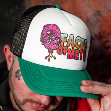 Faces Of Meth 2 Trucker Hat - Toxico Clothing