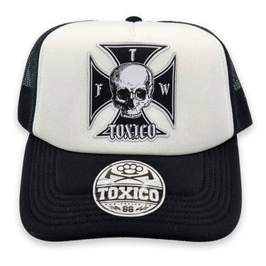 Iron Cross Trucker Hat - Toxico Clothing