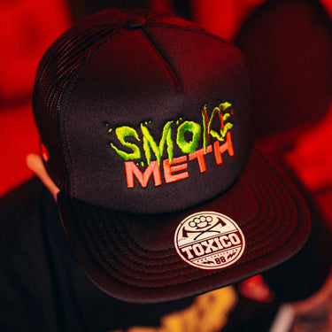 Smoke Meth Trucker Hat - Toxico Clothing