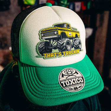 That's Truckin' Trucker Hat - Toxico Clothing