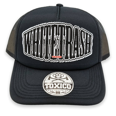 Whitetrash Trucker Hat - Toxico Clothing