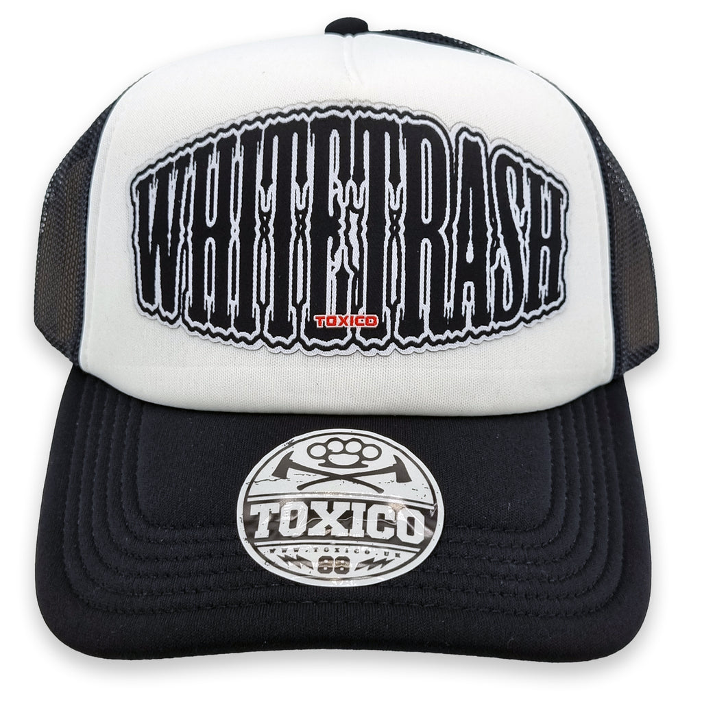 Whitetrash Trucker Hat - Toxico Clothing