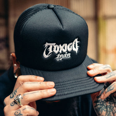 Worms Trucker Hat - Toxico Clothing