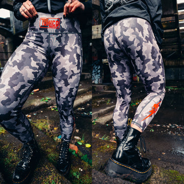 Honeycomb Camo Leggings - Toxico Clothing