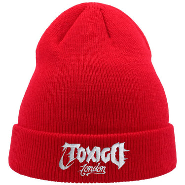 Worms Text Kids Beanie - Toxico Clothing