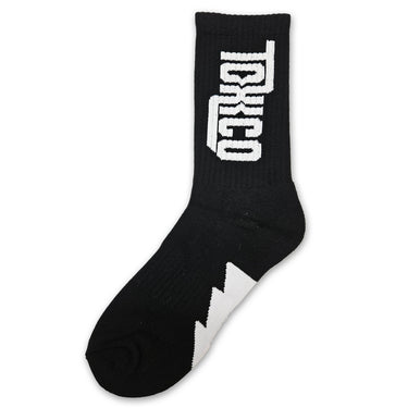 Logo Socks - Black - Toxico Clothing