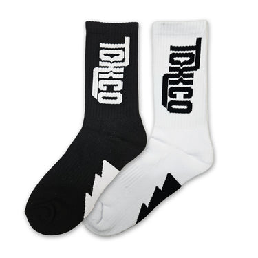 Logo Socks (2 Pack) - Toxico Clothing