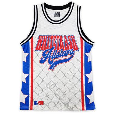 Whitetrash Allstars Mesh Tank - Toxico Clothing