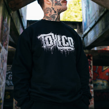 Rotten Logo Crewneck - Toxico Clothing