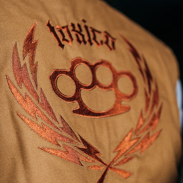Duster Wreath Canvas Work Vest - Toxico Clothing