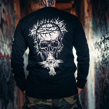Nasty Skull Longsleeve - Toxico Clothing
