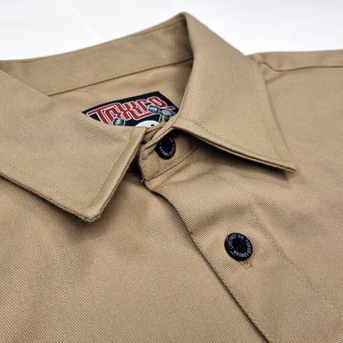 Garage Shirt (Tan) - Toxico Clothing
