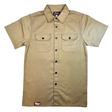 Garage Shirt (Tan) - Toxico Clothing