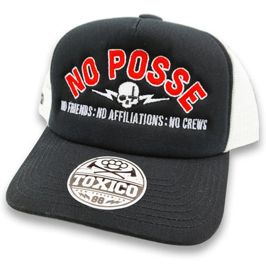 No Posse Trucker Hat - Toxico Clothing