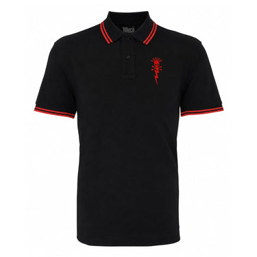 Bolt Skull Polo Shirt - Toxico Clothing
