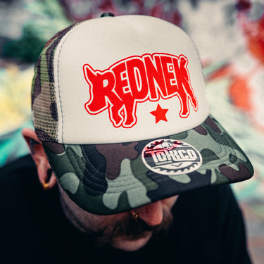 Rednek Pig Trucker Hat - Toxico Clothing