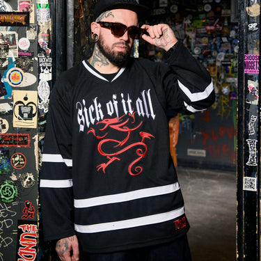 Sick Of It All Hockey Jersey - Toxico Clothing