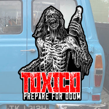 Armageddon Sticker - Toxico Clothing