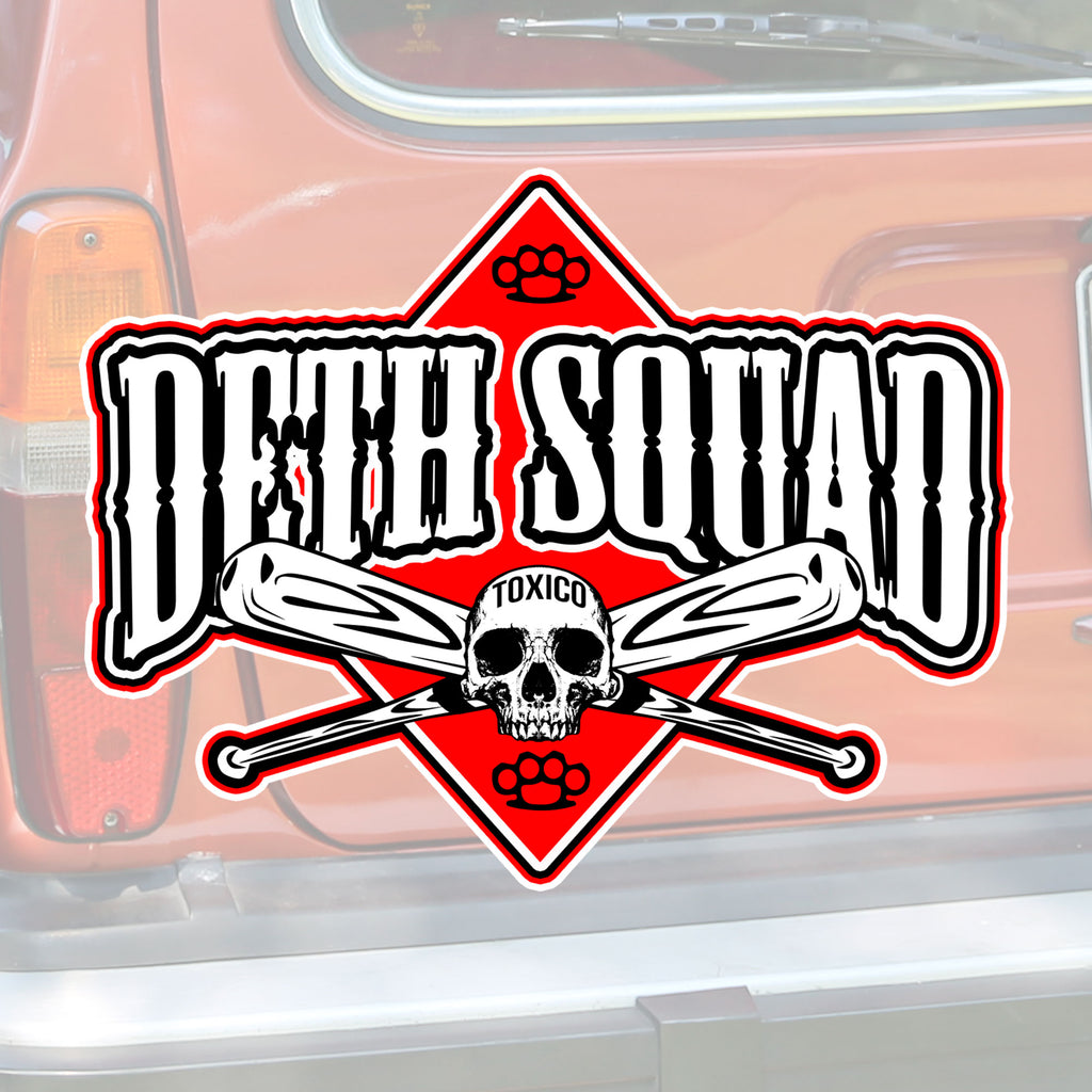 Deth Squad Bats Sticker - Toxico Clothing