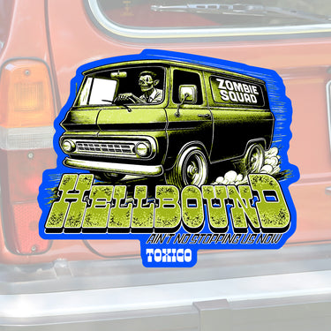 Hellbound Sticker - Toxico Clothing