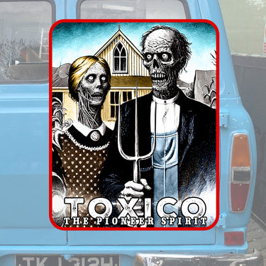Pioneer Spirit Sticker - Toxico Clothing