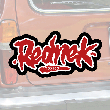 Rednek Sketch Sticker - Toxico Clothing