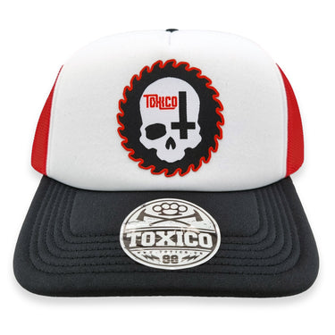 Sawblade Trucker Hat - Toxico Clothing
