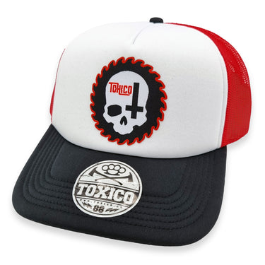 Sawblade Trucker Hat - Toxico Clothing