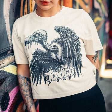 Scavenger Heavy Crop Tee - Toxico Clothing