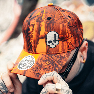Toxico Orange Camo Hat - Toxico Clothing